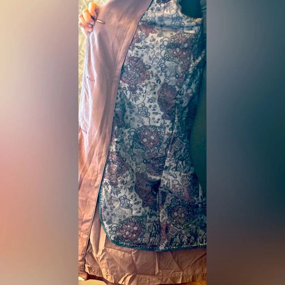 Vintage, London Fog Trench Coat, women’s size 8 - Picture 2 of 5